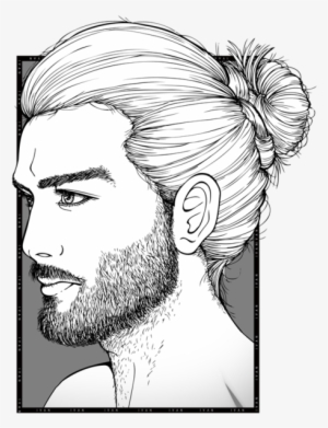 Image Library Stock Drawing Beards Skin Texture - Drawing #1350737