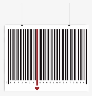 Photocall Código De Barras - Codigo De Barras Novios #1350837