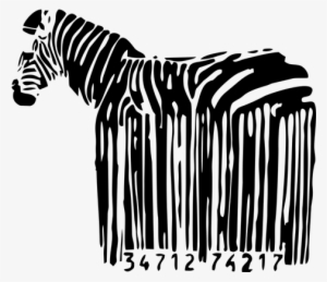 Cebra Código De Barras - Cebra Con Codigo De Barras #1351318