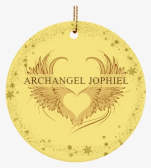 Archangel Jophiel Circle Ornament - Cure Autism Throw Blanket #1351345