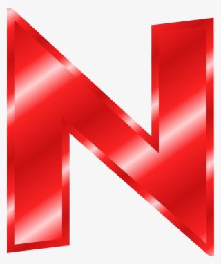 Red Letter N Clipart #1351896