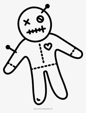 Voodoo Doll Coloring Page - Drawing #1352523