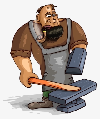 Smoking Blacksmith - Anvil #1353552