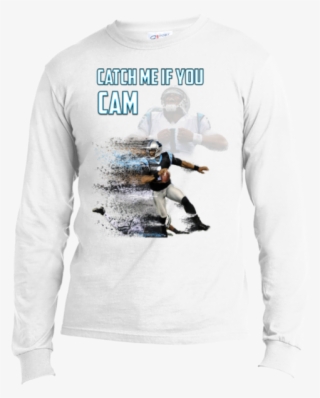 Cam Newton Panthers Custom Designed Fan Long Sleeve - Babes Against Bullies Sleeve #1353706