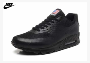 Produtor Devolucao Gratuita Sapato De Treinamento Unissexual - Nike Airmax American Black #1354566
