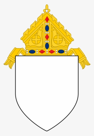 Catholic Diocese Coat Of Arms Blank - Diocese Coat Of Arms #1354569