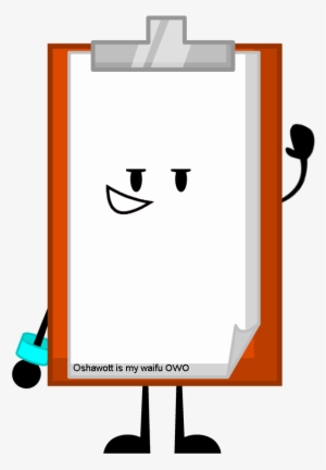 Clipboard Pose - Bfdi Clipboard #1355222