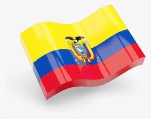 Illustration Of Flag Of Ecuador - Flag Colombia Icon Png #1355255