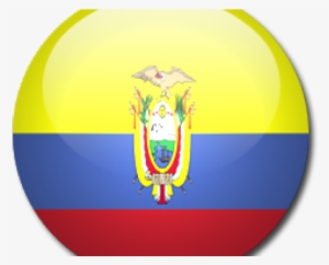 Ecuador Circle Flag Png #1355439