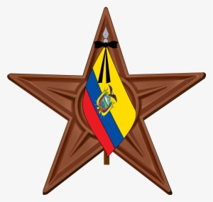 Ecuador Barnstar Flag Mourn - Ncis Png #1355543