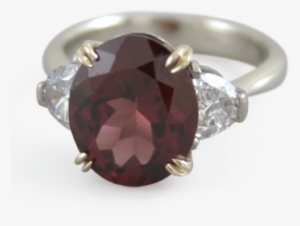 Laura's Garnet - Engagement Ring #1355868