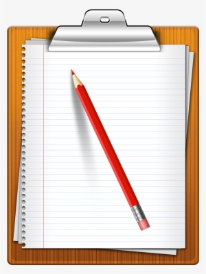 Clip Art Images - Pencil And Paper Png #1355885