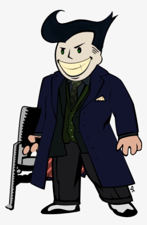 Vault Boy Joker By Forarkan-d33uxps - Fallout Vault Boy Art Style #1356068