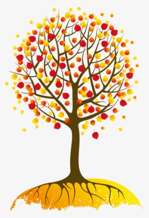 Autumn Trees Vector Png #1356073