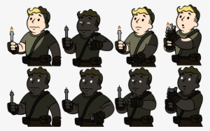 Vaultboy Animationspowerlow - Fallout Shelter Brotherhood Of Steel #1356179