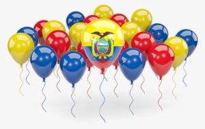 Promoción Ecuador - Bulgarian Flag Balloons Png #1356185