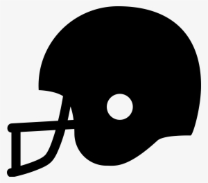 Football Svg Black And White - Clip Art Black Football Helmet #1356238