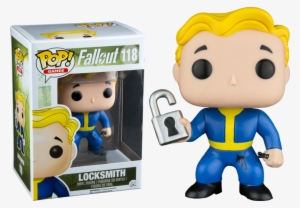 Vault Boy Locksmith Pop Vinyl Figurine #1356337