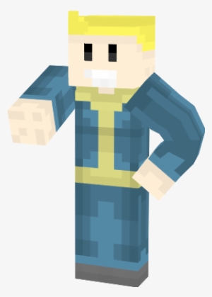 Zsvudhspng - Minecraft Fallout Vault Boy #1356363
