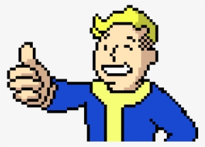 Vault Boy - Pixel Art Vault Boy #1356436