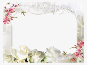 Png Photo, Rose Frame, Printable Frames, Art Frames, - Wedding Frames #1356554