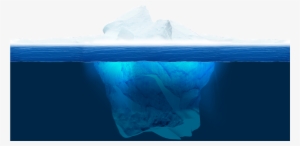 Iceberg Drawing Underwater - Iceberg #1356801