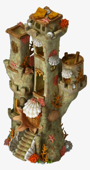 Underwater Castle Stage3 - Aquarium Castle Hd Png #1356828