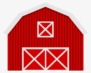On The Farm Clip Art Scrapbooking And - Transparent Background Barn Clipart #1357037
