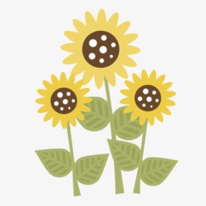 15 Sunflowers Png Cute For Free Download On Mbtskoudsalg - Cute Sunflower Clipart Png #1357970
