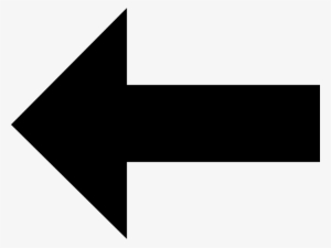 Arrow Thick Left Svg Png Icon Free Download - Arrow Pointing To The Left #1358212