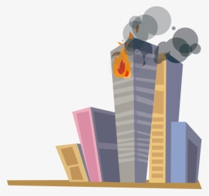 Building On Fire Png Banner Free - Building On Fire Png #1358318