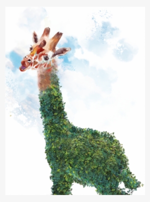 Giraffe Topiary - Giraffe #1358434
