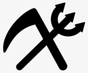 Halloween Scythe And Trident Vector - Icon #1358649