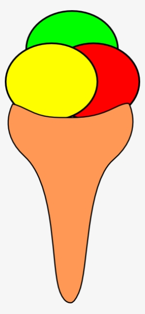 This Free Clipart Png Design Of Bescuit Cone Icecream #1359201