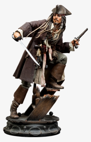 Jack Sparrow Png Image Background - Captain Jack Sparrow Statue #1359897
