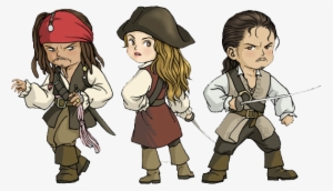 Baby Jack Sparrow - Cartoon Pirates Of The Caribbean #1359919