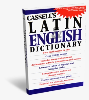 Cassell's Latin & English Dictionary - Cassell's Latin And English Dictionary By D.p. Simpson #1360328