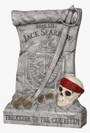 Jack Sparrow Deluxe Resin Tombstone - Jack Sparrow #1360652