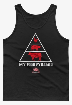 Food Pyramid Unisex Jersey Tank #1360679