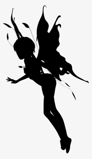 This Free Icons Png Design Of Female Fairy Silhouette #1360887