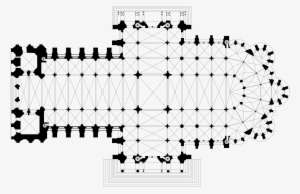Notre Dame Cathedral Chartres Floor Plan #1361886