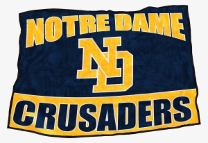 Notre Dame Crusaders - Banner - Free Transparent PNG Download - PNGkey