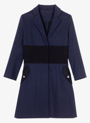 17 Jan - Navy Casentino Ulster Coat #1364034