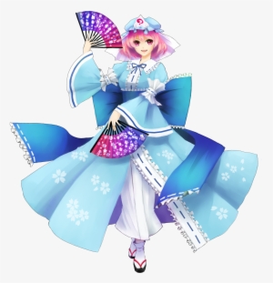 Download Png - Transparent Touhou Yuyuko Saigyouji #1364249