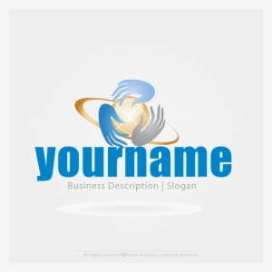 Create An Hands On Globe Logo Template With Our Free - Frases De Me Tienes Hasta La Madre #1364637