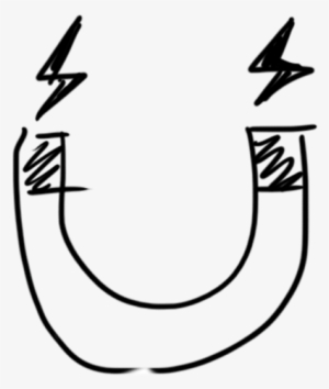 Magnet-b - Line Art #1365120