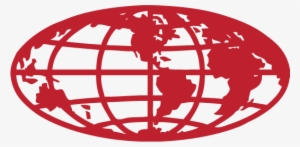 Ohio Window Cleaning Logo Image - Logo Globe Red Png #1365365