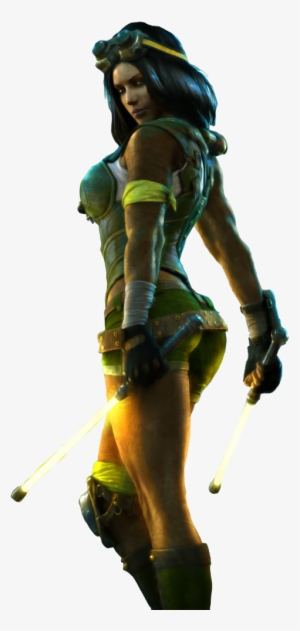 Black Orchid - Killer Instinct Character Png #1366650