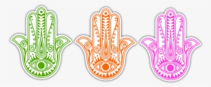 Hamsa Hands Combo Pack Of 3 Bumper Stickers - Hamsa Hand Pillow Case #1366744