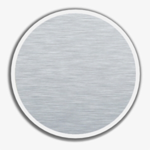 Brushed Aluminium - New - Circle #1366837
